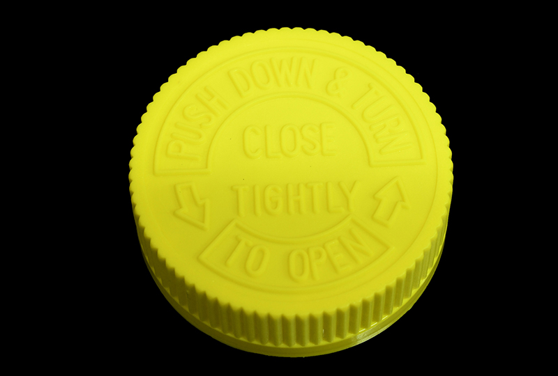 45mm-003浅黄色普通压旋盖(图1)