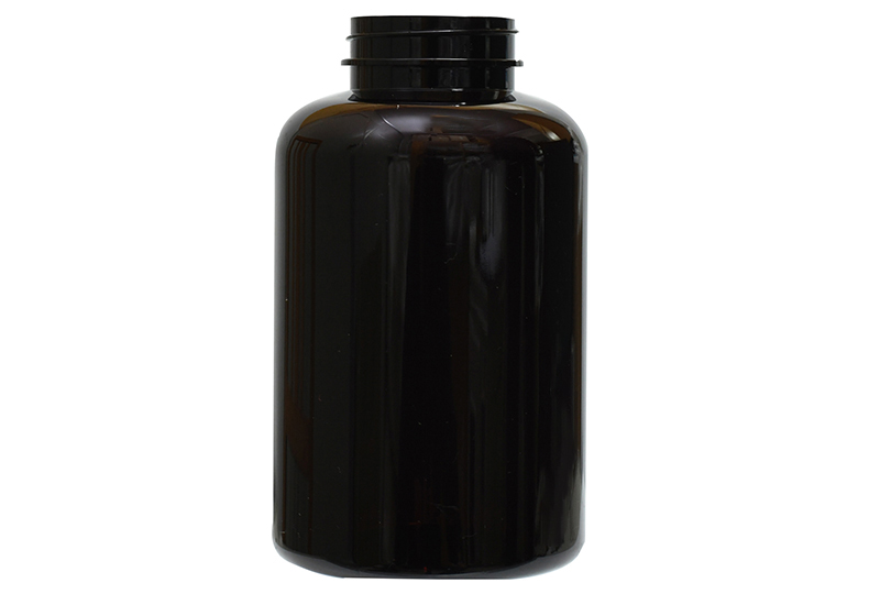 PET500ml-004细口茶色瓶(图1)