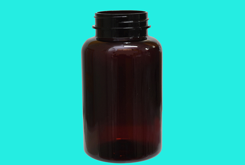 PET250ml-004A深茶瓶（Vp底）(图1)