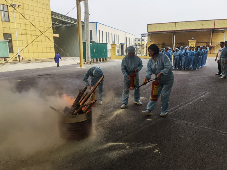 公司2023年4月全体员工进行消防技能培训(图2)