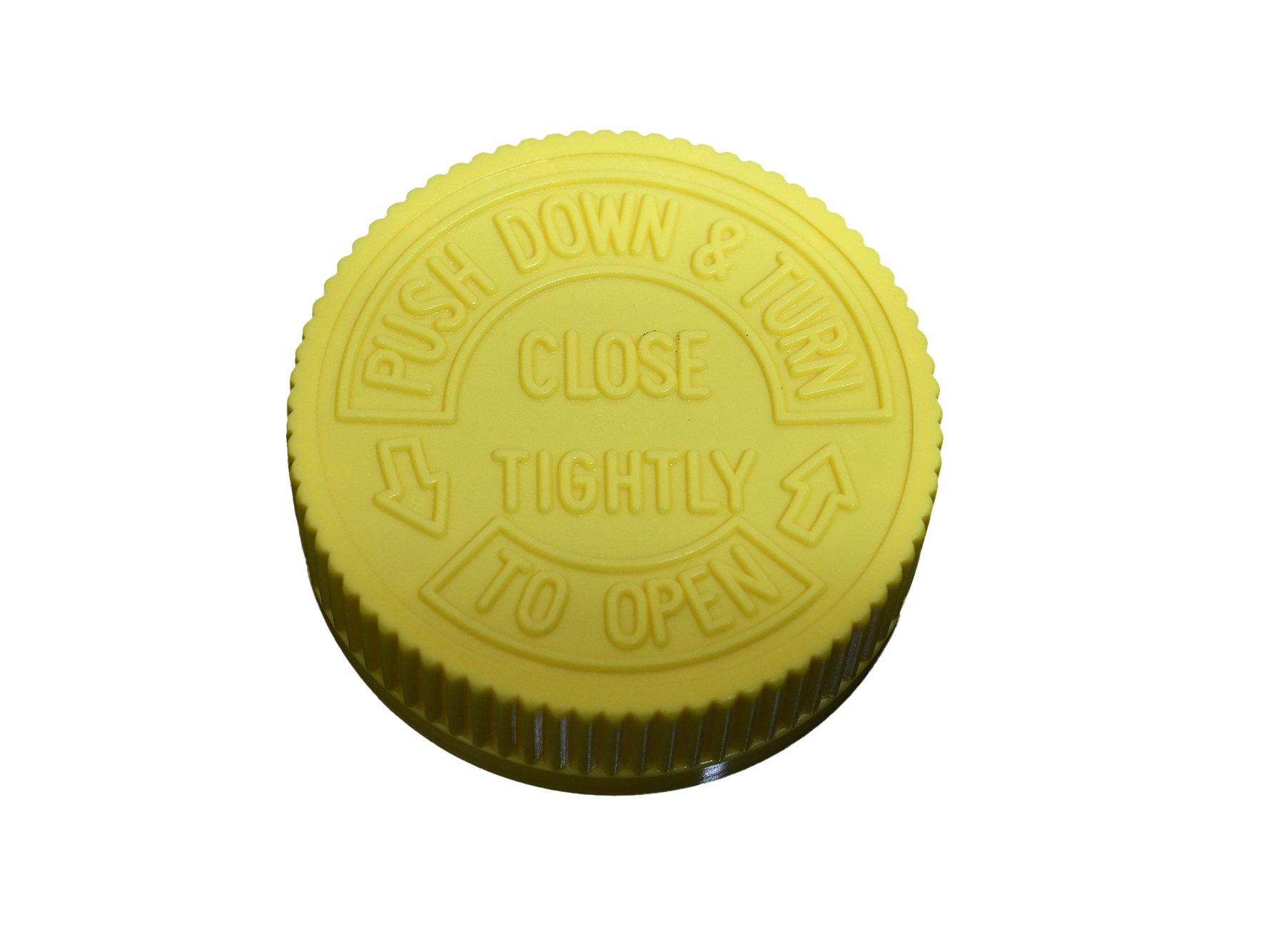 45mm-003黄色普通压旋盖