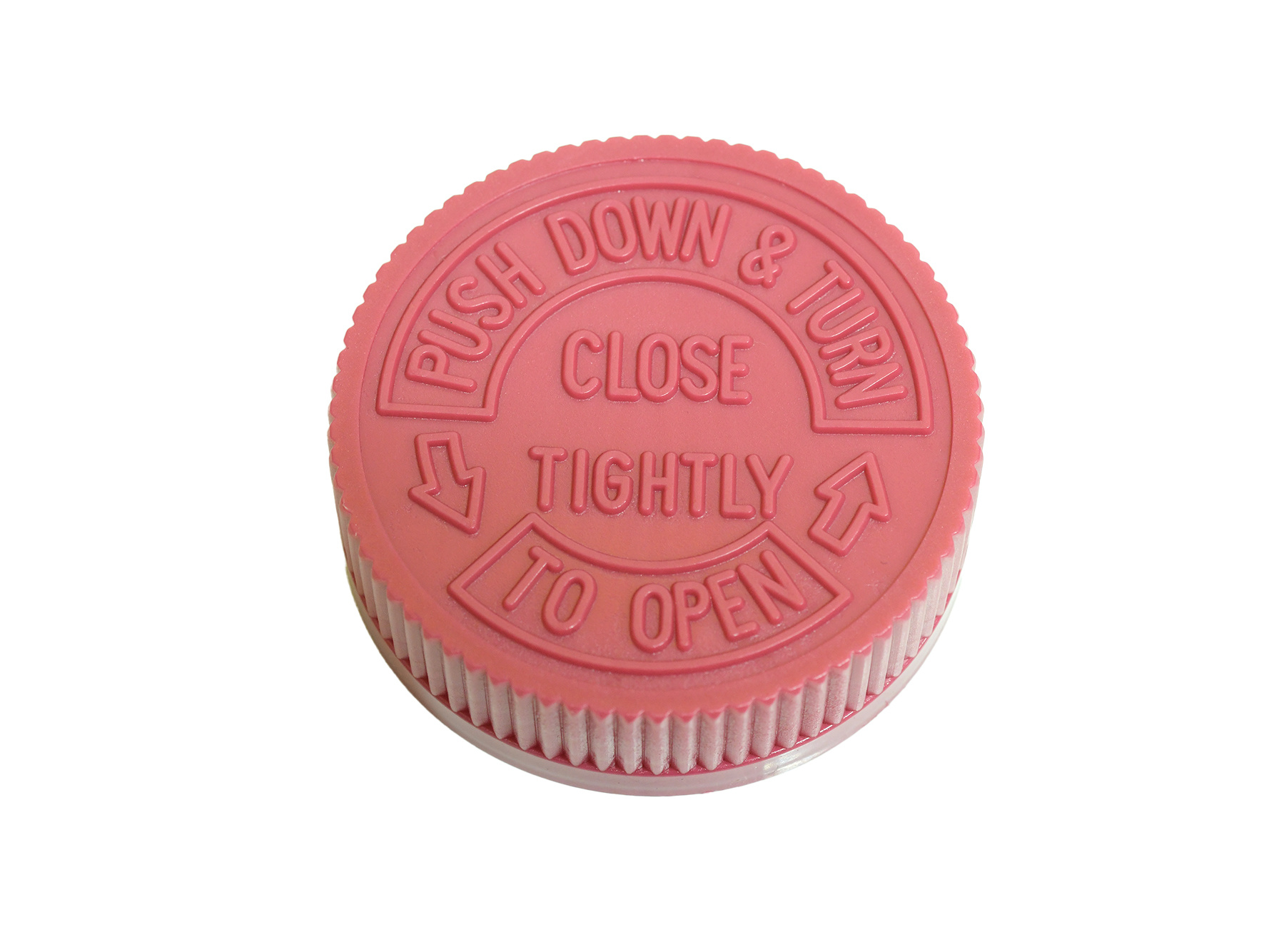 45mm-003玫红色普通压旋盖